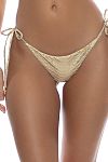 Плавки Luli Fama Medusa Seamless Brazilian Tie Side Bottom Gold - MixBikini