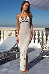 Платье Beach Bunny Cyrus Maxi Dress White - MixBikini