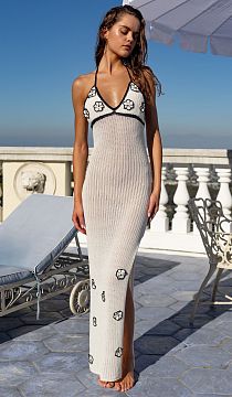 Платье Beach Bunny Cyrus Maxi Dress White