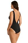 Купальник Sea Level Drift High Neck One Piece Black - MixBikini