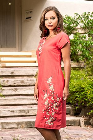 Платье летнее Indiano Style Coral - MixBikini