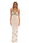 Платье Beach Bunny Cyrus Maxi Dress White - MixBikini