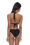 Лиф Luli Fama Buzzing Triangle Halter Top Black - MixBikini
