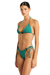 Купальник Bond-Eye Ring Ingrid Tri Teal Lurex & Ring Serenity Brief Teal Lurex - MixBikini