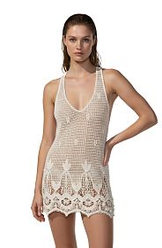 Платье Beach Bunny Aspen Mini Dress - Ivory