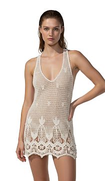 Платье Beach Bunny Aspen Mini Dress - Ivory