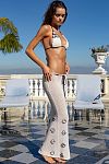 Юбка Beach Bunny Cyrus Maxi Skirt White - MixBikini