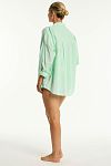 Рубашка Sea Level Breeze Linen Beach Shirt Sea - MixBikini