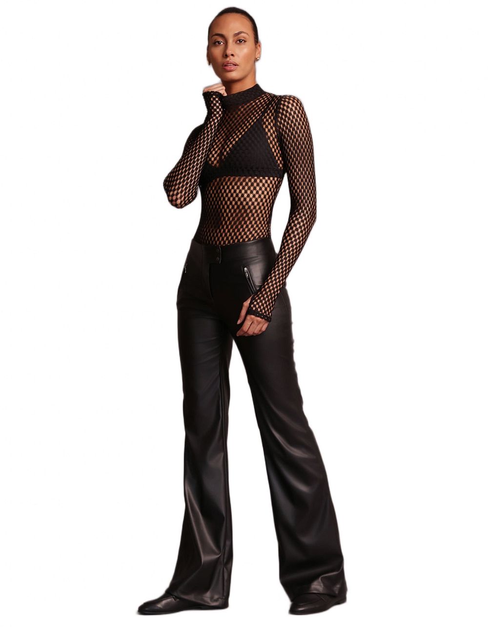 Боди Heroine Sport Mesh Bodysuit Black - MixBikini