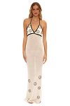 Платье Beach Bunny Cyrus Maxi Dress White - MixBikini
