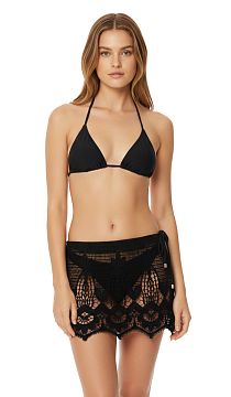 Юбка Beach Bunny Aspen Mini Skirt black