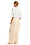 Брюки Sea Level Tidal Linen Palazzo Pant Ivory - MixBikini