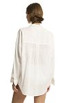 Рубашка Sea Level Breeze Linen Beach Shirt White - MixBikini
