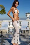 Юбка Beach Bunny Cyrus Maxi Skirt White - MixBikini