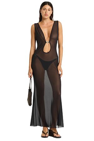 Платье Bond-eye Ring Harper Maxi Dress - MixBikini