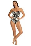 Купальник Sea Level Jungle Book Twist Bandeau One Piece - MixBikini