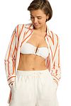 Рубашка Sea Level Corfu Stripe Shirt Flame - MixBikini