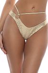 Плавки Luli Fama Medusa Moderate Ring Side Bottom Gold - MixBikini
