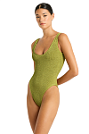 Купальник Bond-Eye Mara 1 PCE Herbal Shimmer - MixBikini