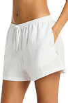 Костюм пляжный Sea Level Resort Linen Aloha Shirt White - MixBikini