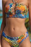 Топ-бандо Luli Fama Isla Salvaje Halter Ring Tube Top - MixBikini