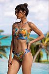 Топ-бандо Luli Fama Isla Salvaje Halter Ring Tube Top - MixBikini