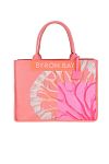 Сумка с принтом Emanuela Biffoli Bag Tote Canvas Byron Bay Peony Corals - MixBikini