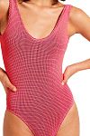 Купальник Bond Eye The Mara One Piece Hot Pink Lurex - MixBikini