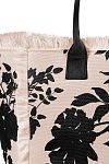 Сумка с принтом Emanuela Biffoli Shopper Canvas Plms and Flower shadows - MixBikini