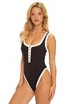 Купальник Beach Bunny Haven One Piece - Black - MixBikini