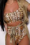 Купальник Luli Fama Mamacita One Shoulder Bodysuit - MixBikini