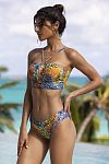 Топ-бандо Luli Fama Isla Salvaje Halter Ring Tube Top - MixBikini