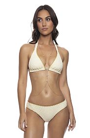 Лиф Luli Fama Luxe Triangle Halter - Luxe Stich Seamless Ruched Back