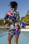 Блуза Luli Fama Cropped Tie Shirt - MixBikini